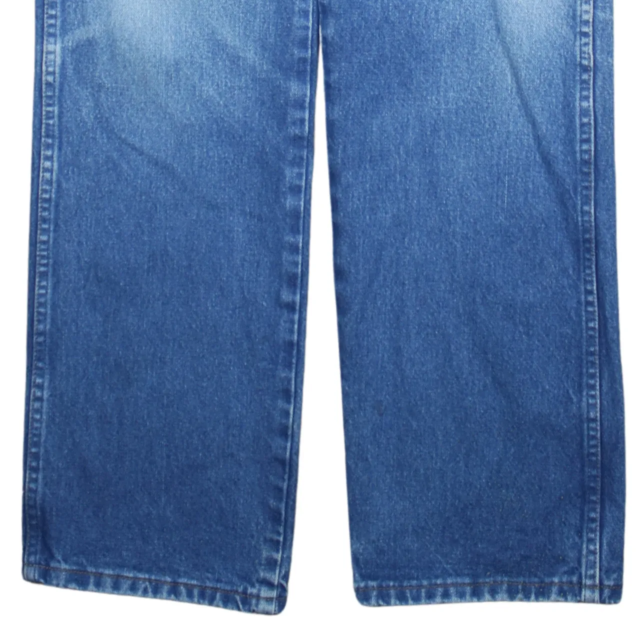 Wrangler 90's Lightwash Straight Leg Baggy Jeans / Pants 38 Blue sold by Vintage Club product image thumbnail 4