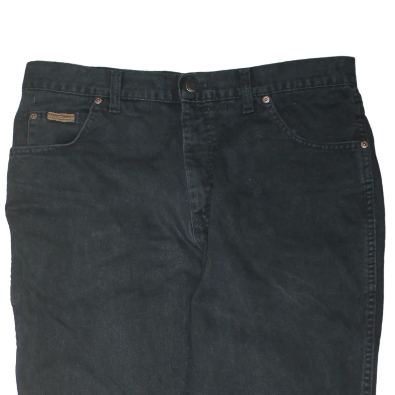 Wrangler 90's Lightwash Straight Leg Baggy Jeans / Pants 36 Black sold by Vintage Club product image thumbnail 3