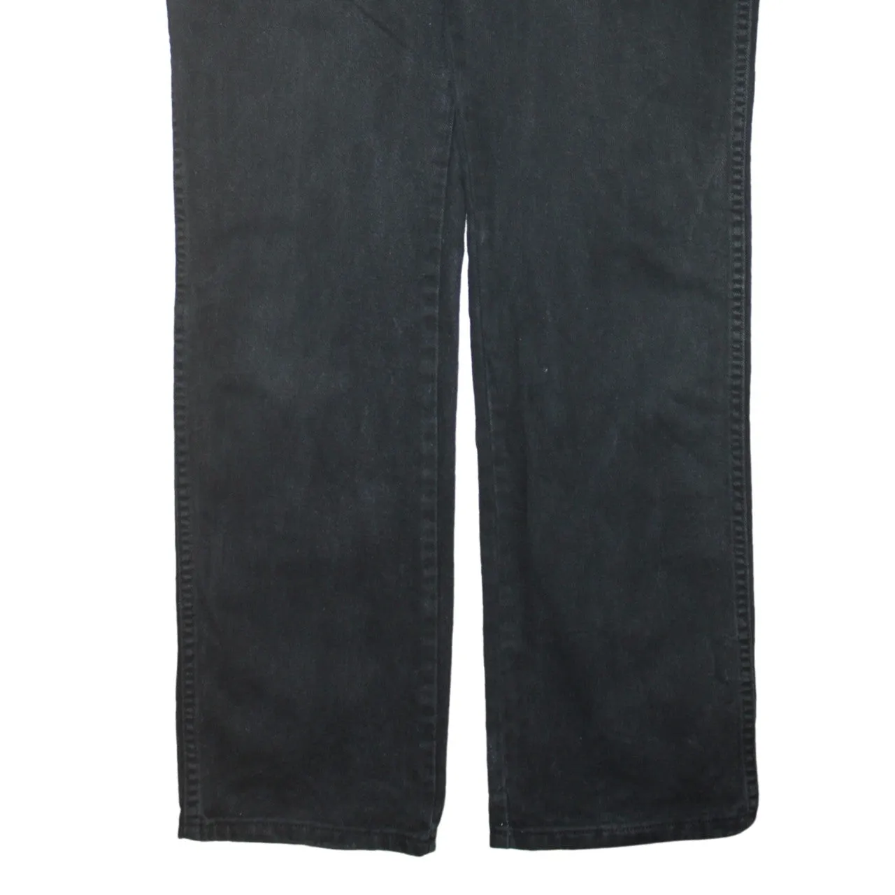 Wrangler 90's Lightwash Straight Leg Baggy Jeans / Pants 36 Black sold by Vintage Club product image thumbnail 4