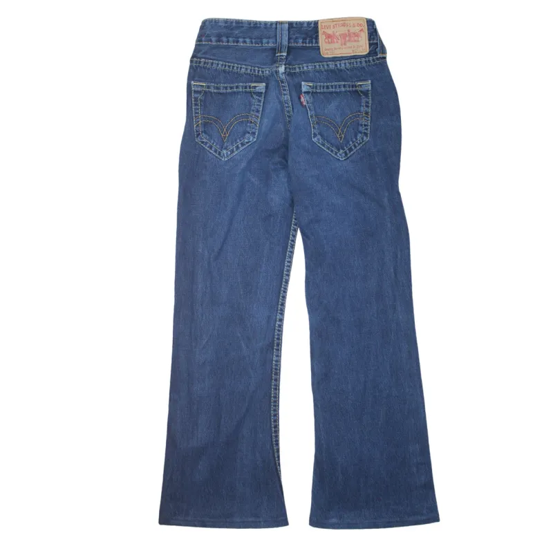 Levi Strauss &Co 90's 927 Straight Leg Baggy Jeans / Pants 28 Blue made by Levi's