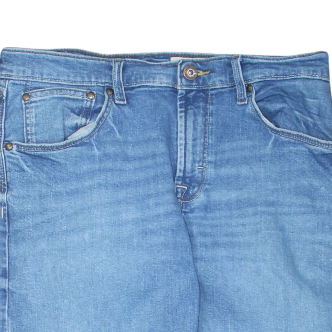 Wrangler 90's Lightwash Straight Leg Baggy Jeans / Pants 32 Blue sold by Vintage Club product image thumbnail 3