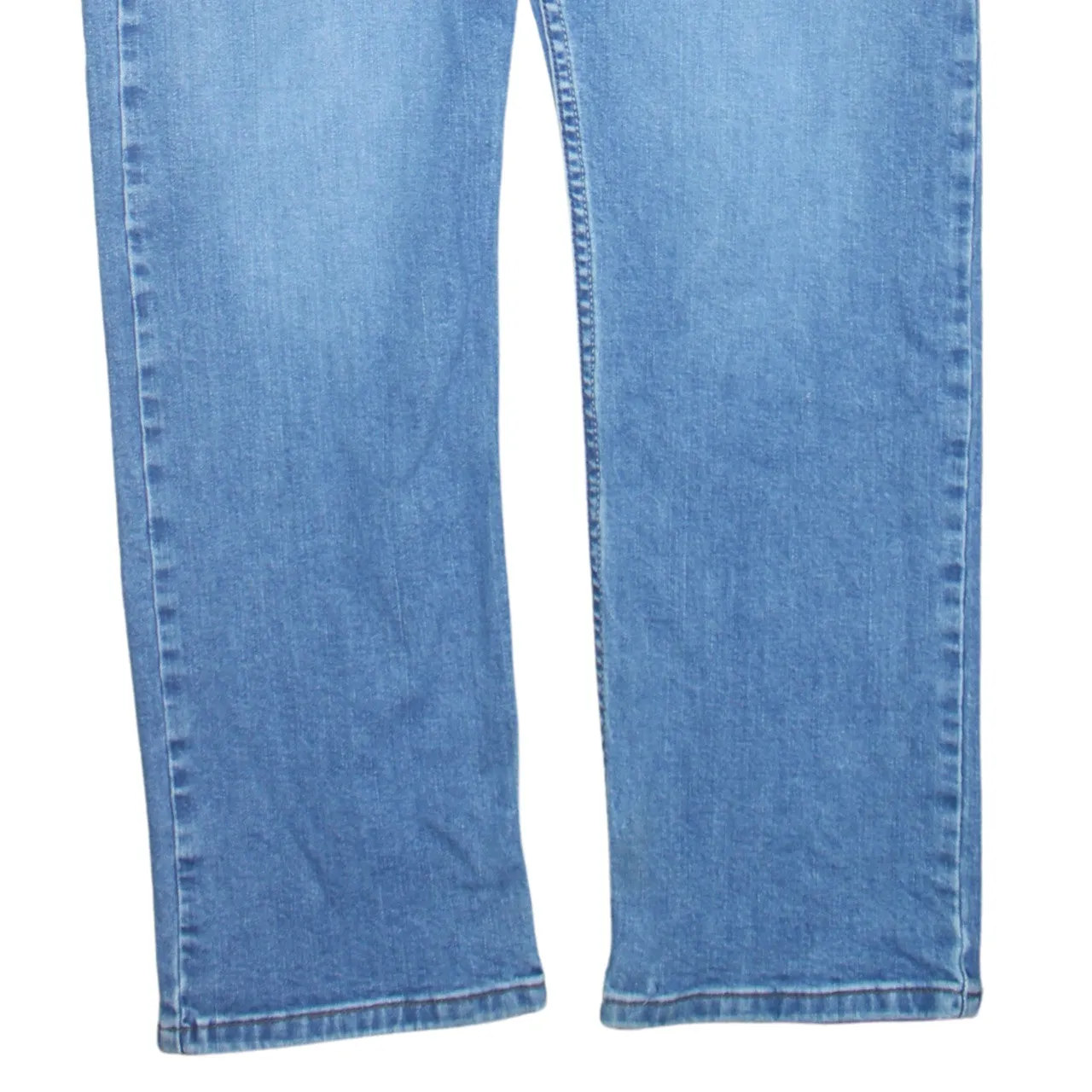 Wrangler 90's Lightwash Straight Leg Baggy Jeans / Pants 32 Blue sold by Vintage Club product image thumbnail 4