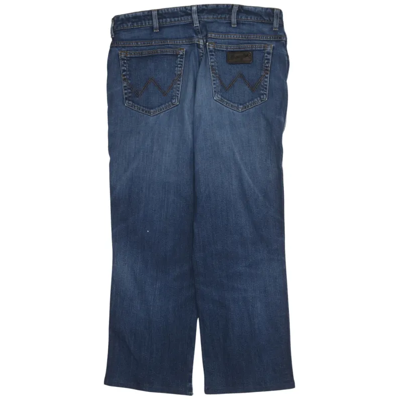 Wrangler 90's Lightwash Straight Leg Baggy Jeans / Pants 38 Blue sold by Vintage Club
