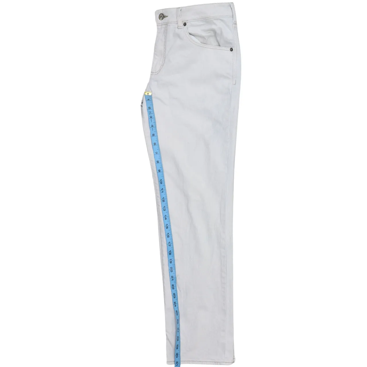 Lee 90's Lightweight Straight Leg Baggy Trousers / Pants 34 White sold by Vintage Club product image thumbnail 5