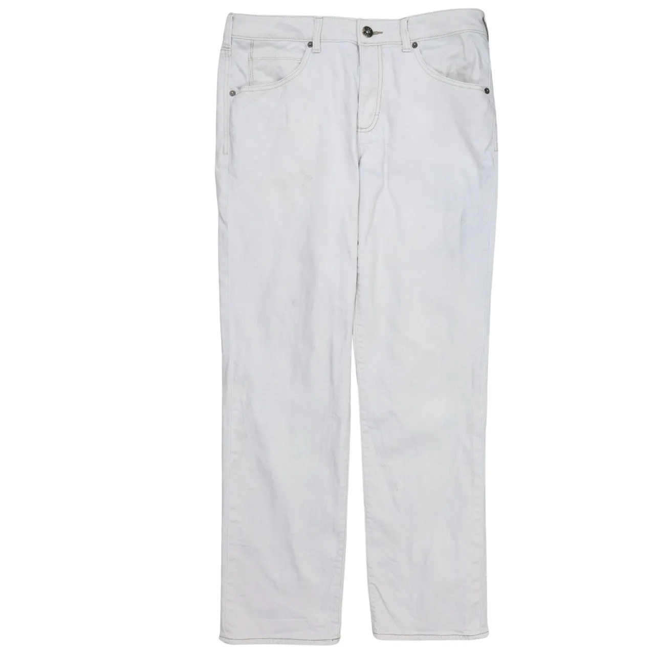 Lee 90's Lightweight Straight Leg Baggy Trousers / Pants 34 White sold by Vintage Club product image thumbnail 2