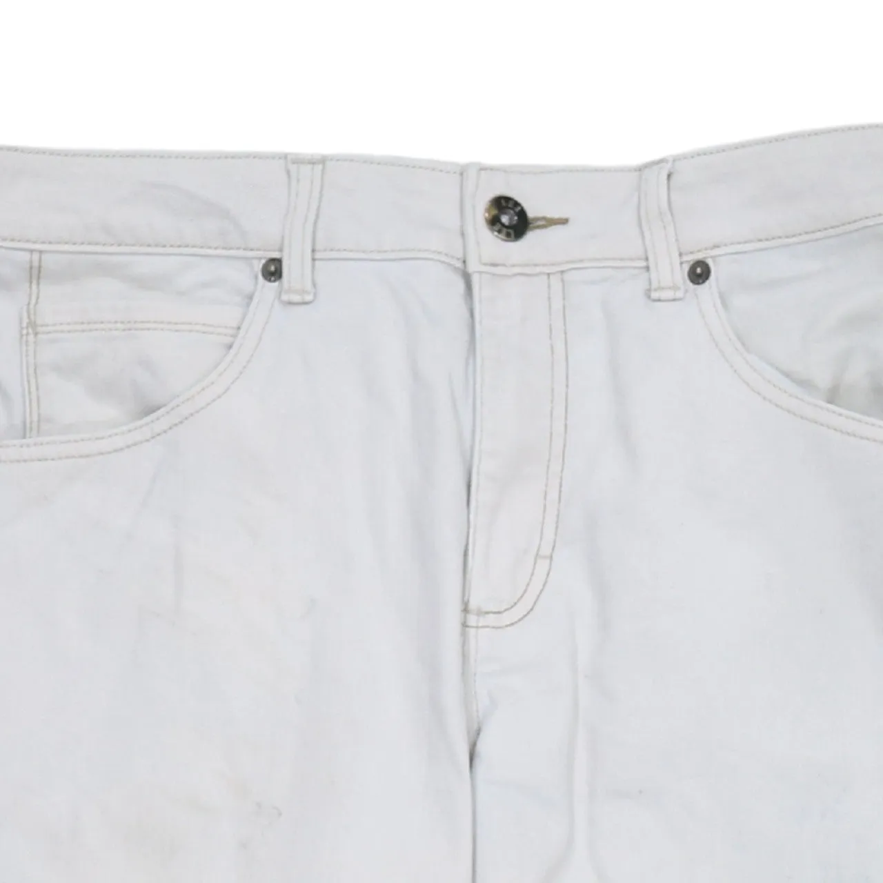 Lee 90's Lightweight Straight Leg Baggy Trousers / Pants 34 White sold by Vintage Club product image thumbnail 3