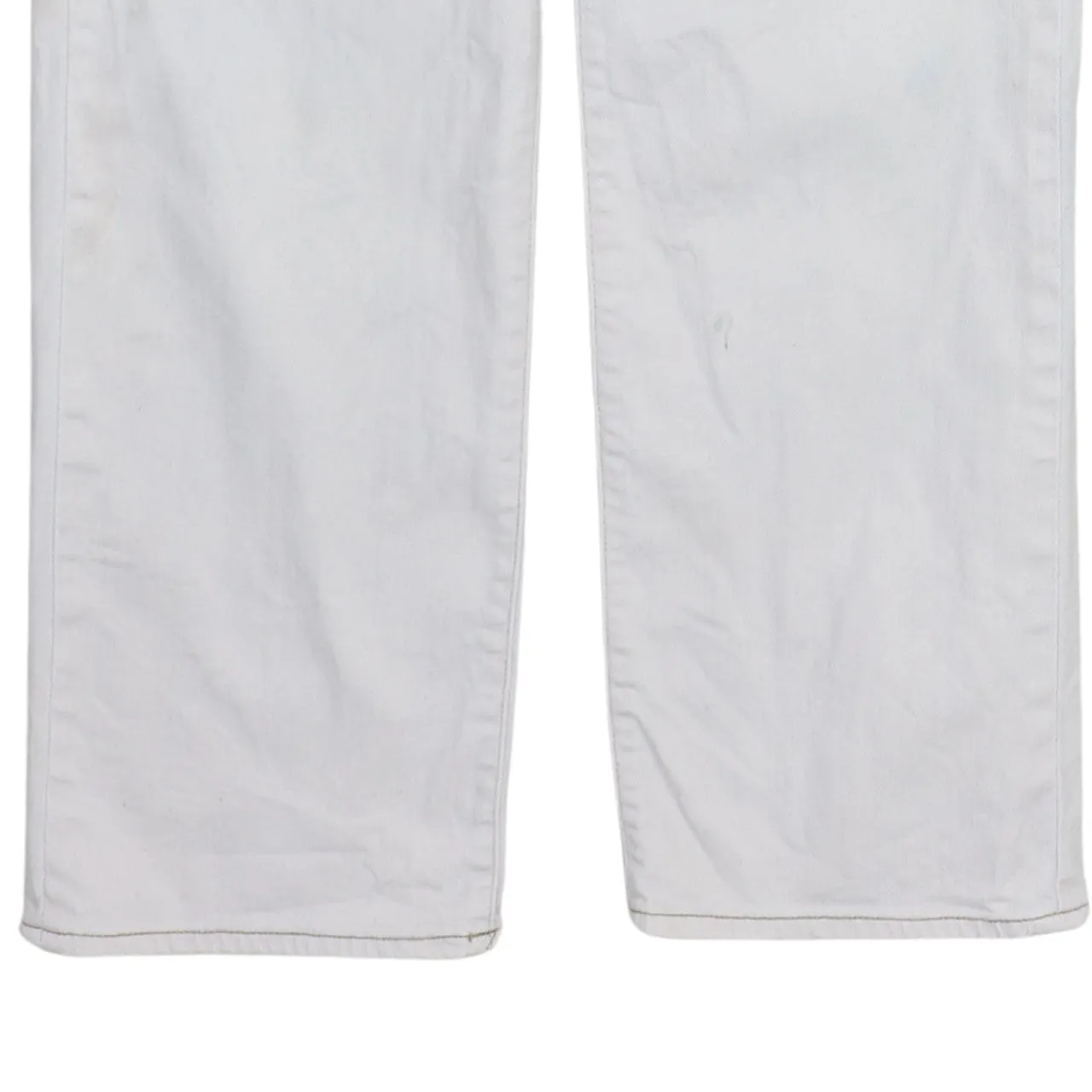 Lee 90's Lightweight Straight Leg Baggy Trousers / Pants 34 White sold by Vintage Club product image thumbnail 4