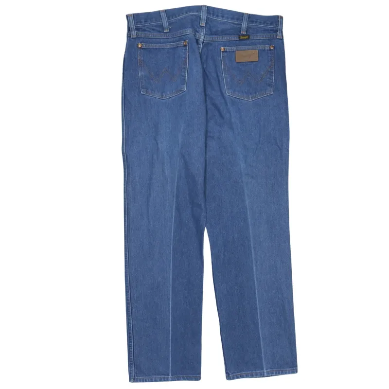 Wrangler 90's Lightwash Straight Leg Baggy Jeans / Pants 36 Blue sold by Vintage Club