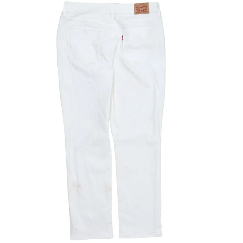 Levi Strauss &Co 90's Flat Front Casual Trousers / Pants 31 White sold by Vintage Club