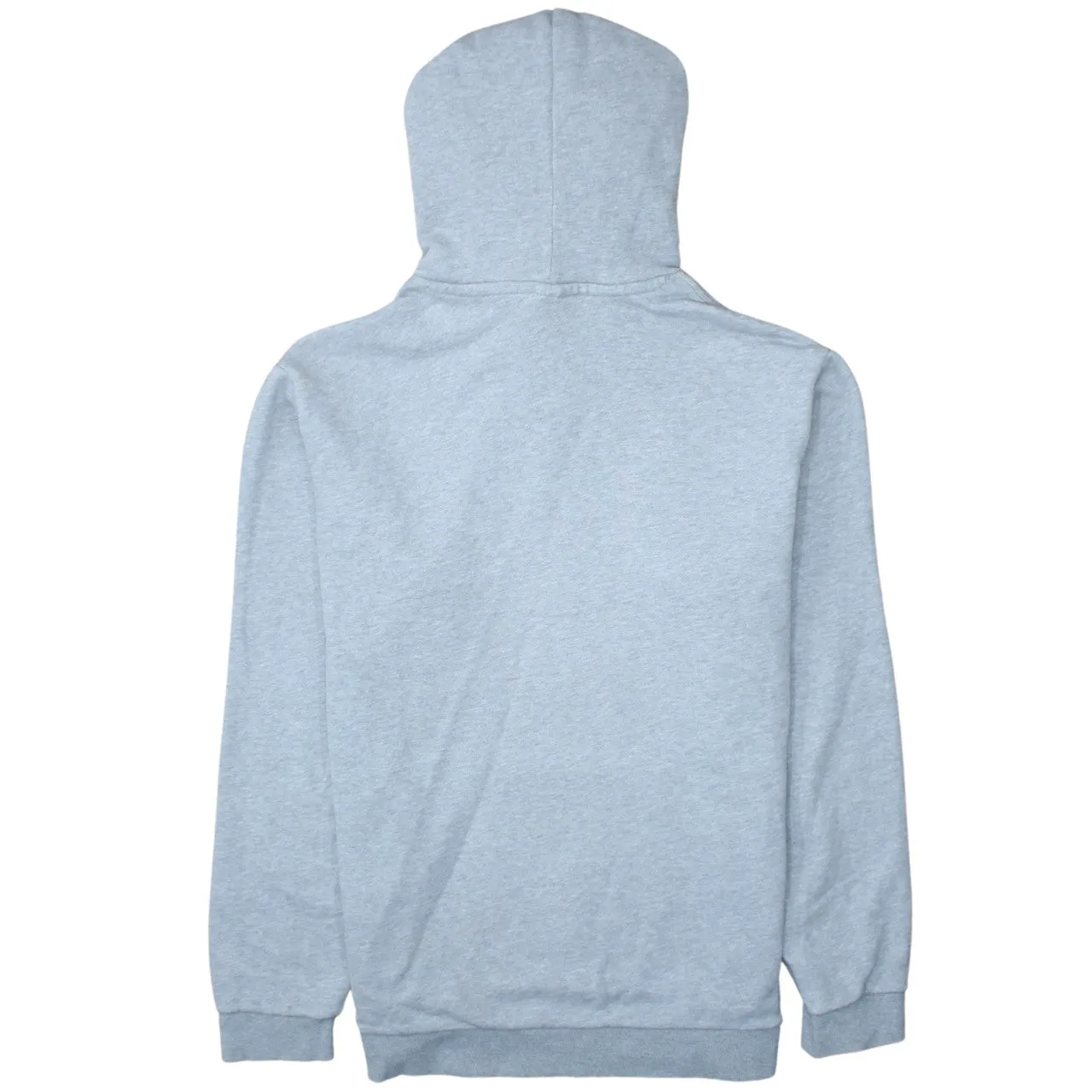 Adidas 90's Drawstring Pockets Pullover Hoodie Medium Grey sold by Vintage Club product image thumbnail 2