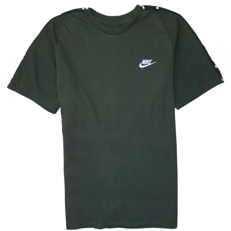Nike 90's Swoosh Short Sleeves T Shirt Small Green made by Nike