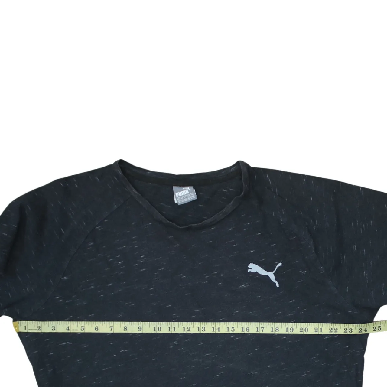 Puma 90's Short Sleeves Crew Neck T Shirt XXLarge (2XL) Black sold by Vintage Club product image thumbnail 5