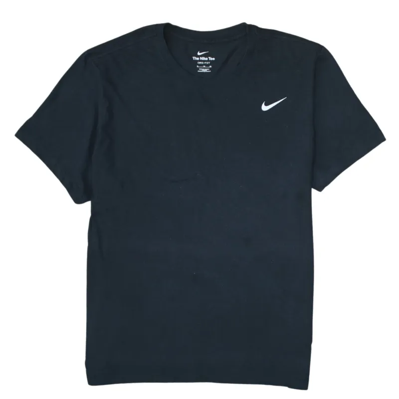 Nike 90's Swoosh Crew Neck T Shirt XLarge Black made by Nike