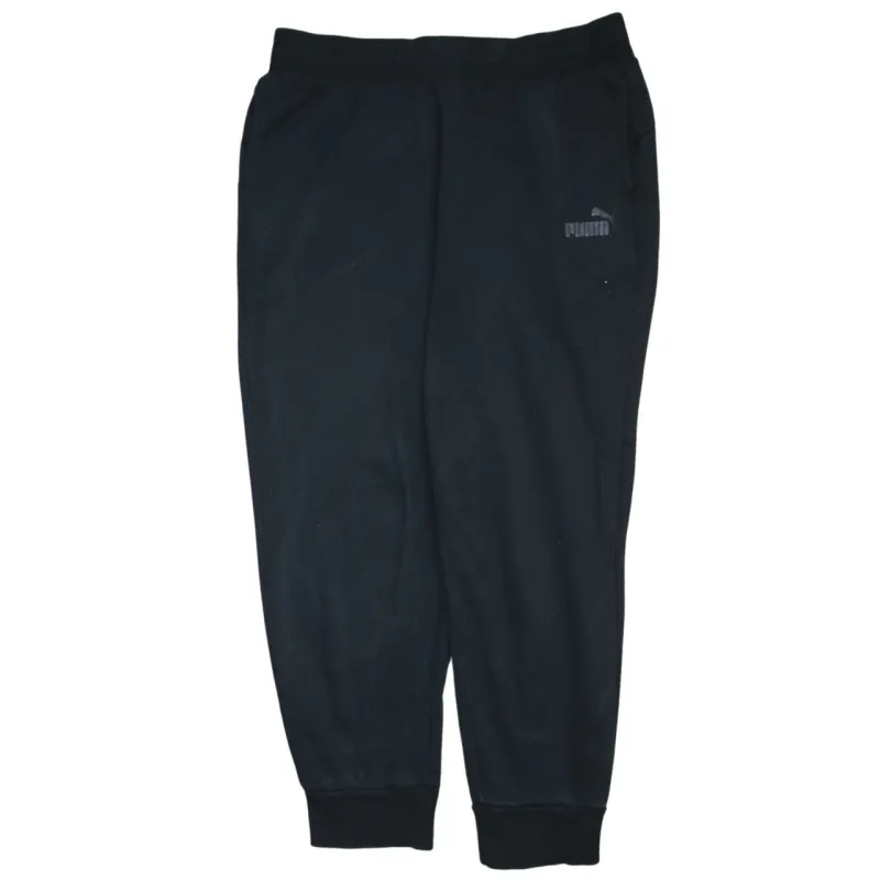 Puma 90's Rib Cuff Casual Joggers / Sweatpants Medium Black made by Puma