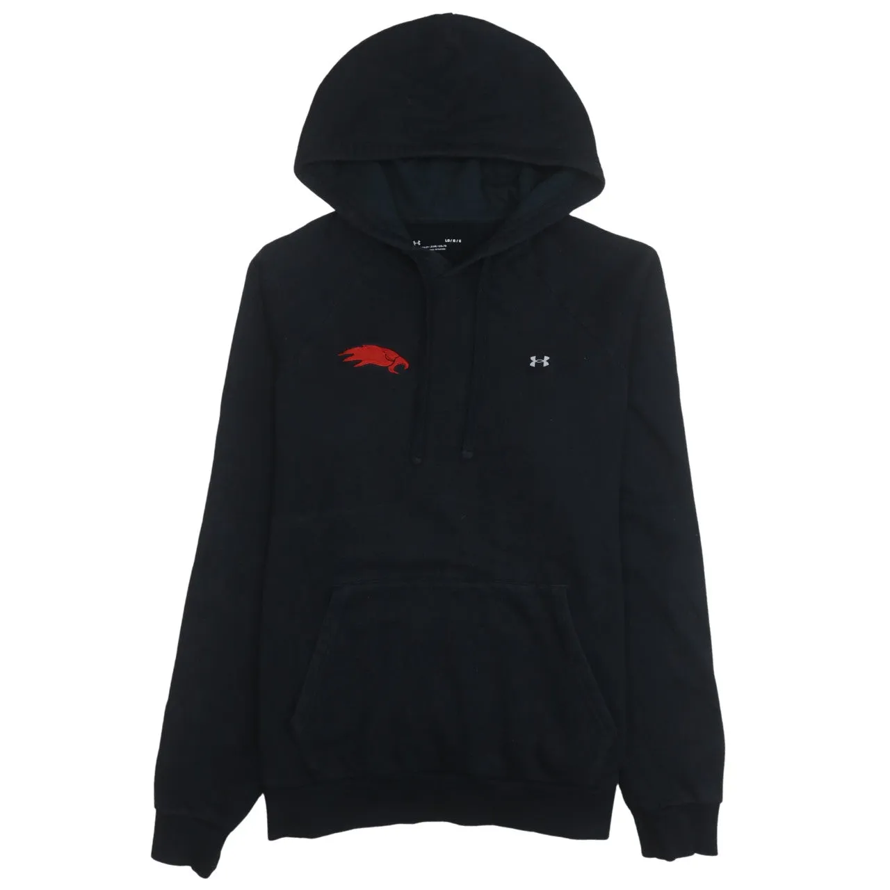 Under Armour 90's Drawstring Pockets Pullover Hoodie Large Black sold by Vintage Club