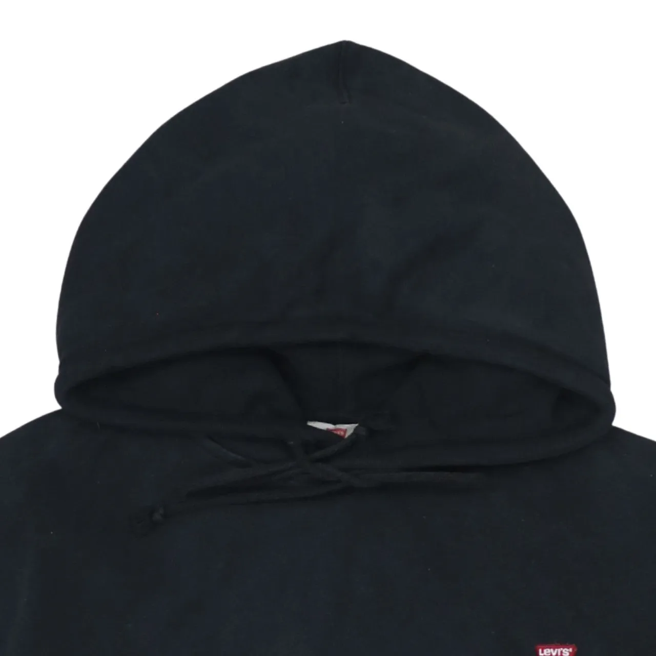 Levi's 90's Drawstring Pockets Pullover Hoodie Small Black sold by Vintage Club product image thumbnail 3