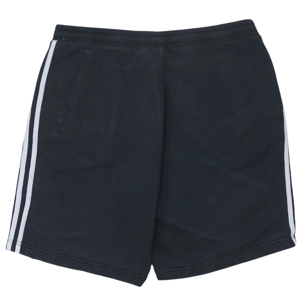 Adidas 90's 3 Stripes Baggy Chino Shorts Large Black sold by Vintage Club product image thumbnail 2
