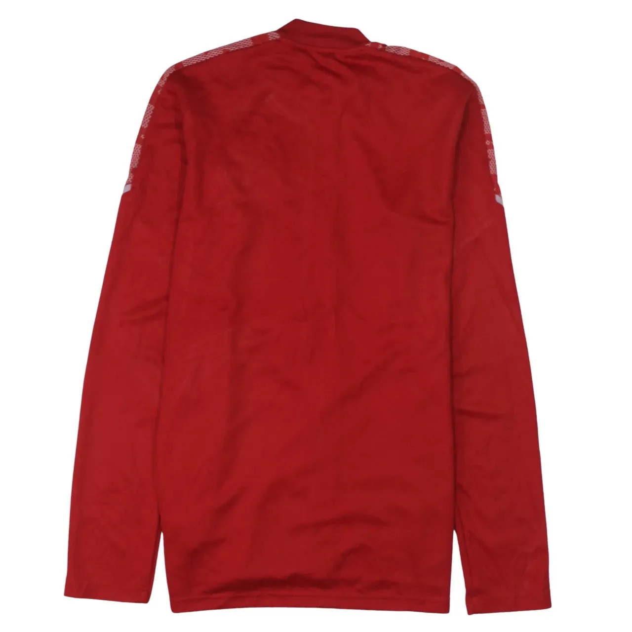 Adidas 90's Lightweight Full Zip Up Sweatshirt Small Red sold by Vintage Club product image thumbnail 2