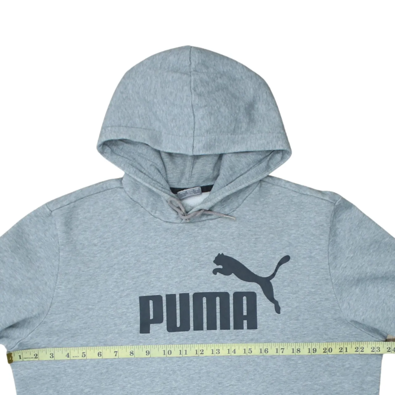 Puma 90's Spellout Pullover Hoodie Large Grey sold by Vintage Club product image thumbnail 5