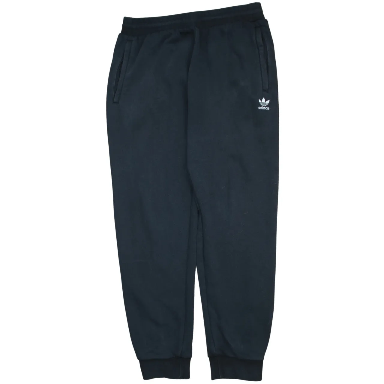 Adidas 90's Rib Cuff Casual Joggers / Sweatpants Large Black sold by Vintage Club