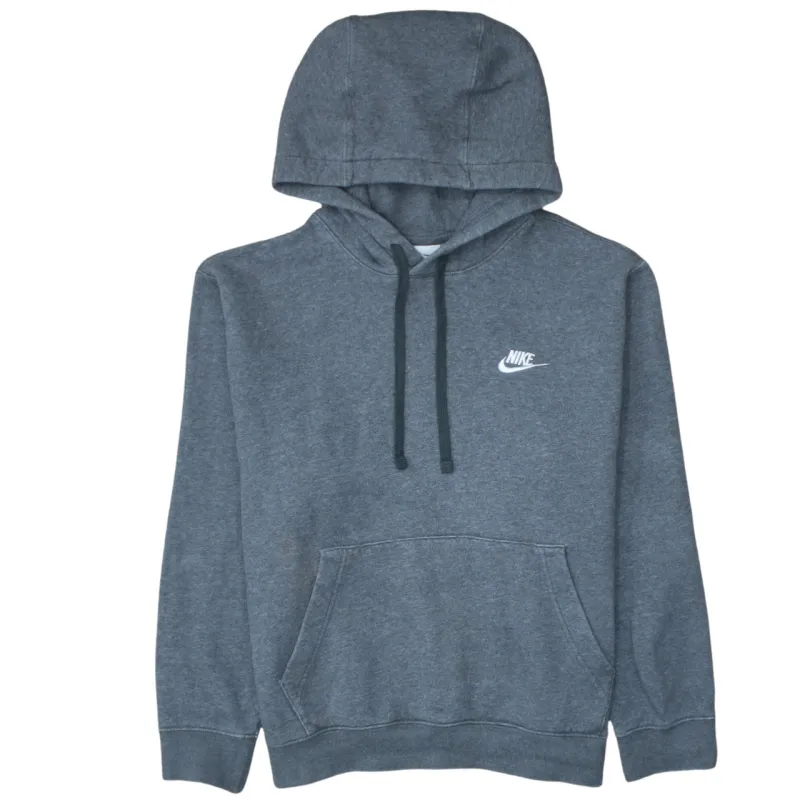 Nike 90's Swoosh Pullover Hoodie Small Grey sold by Vintage Club