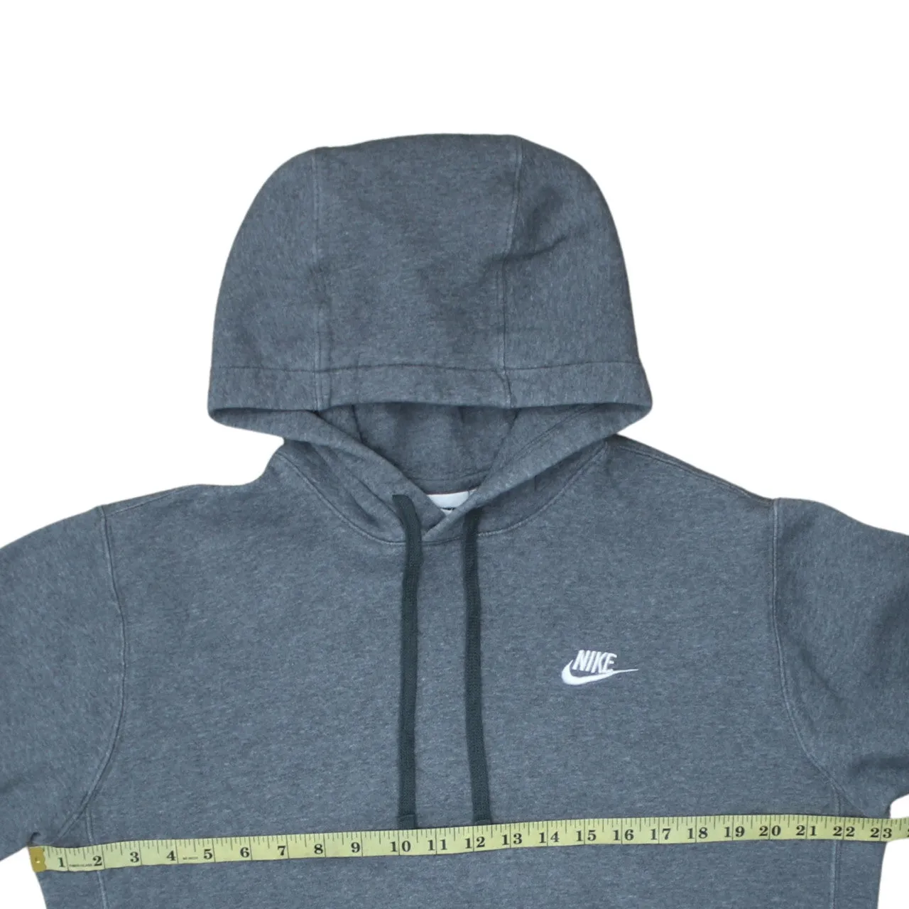Nike 90's Swoosh Pullover Hoodie Small Grey sold by Vintage Club product image thumbnail 5