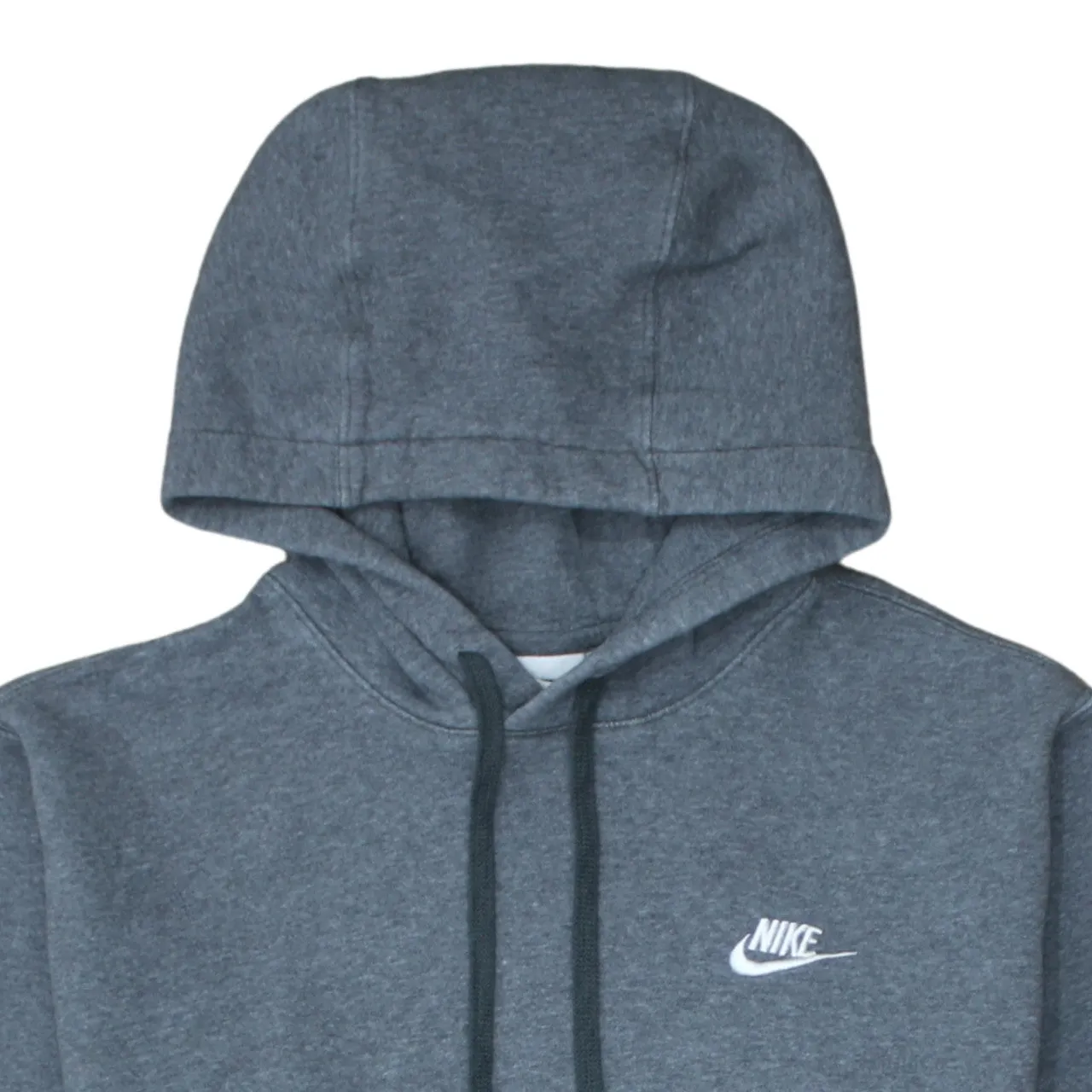 Nike 90's Swoosh Pullover Hoodie Small Grey sold by Vintage Club product image thumbnail 3