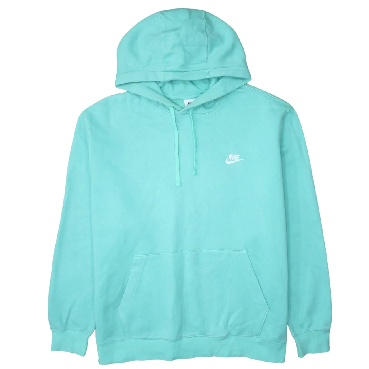 Nike 90's Swoosh Pullover Hoodie XXLarge (2XL) Blue sold by Vintage Club