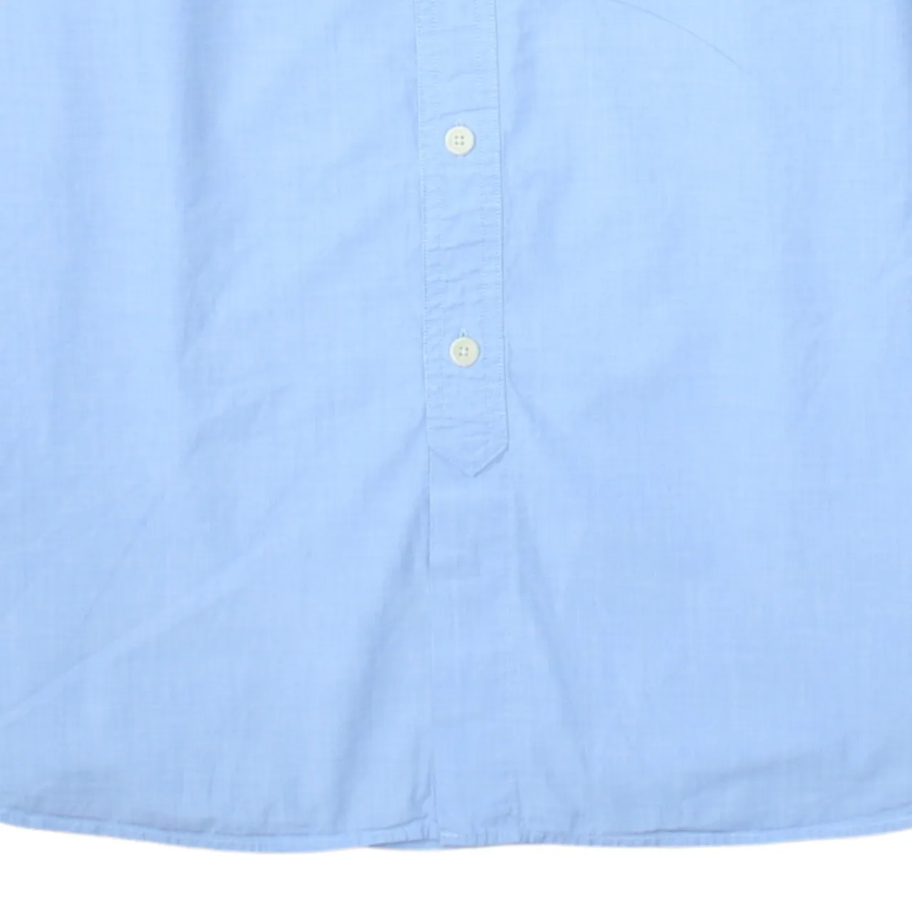 FRED PERRY 90's Long Sleeve Button Up Shirt Medium Blue sold by Vintage Club product image thumbnail 4