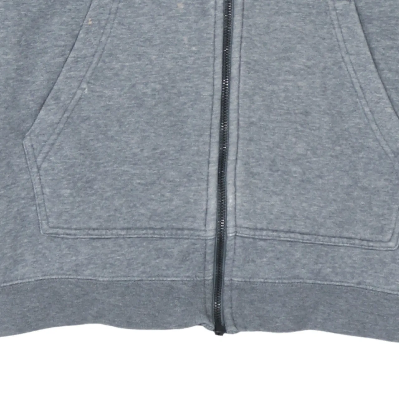 Nike 90's Swoosh Full Zip Up Hoodie Medium Grey sold by Vintage Club product image thumbnail 4