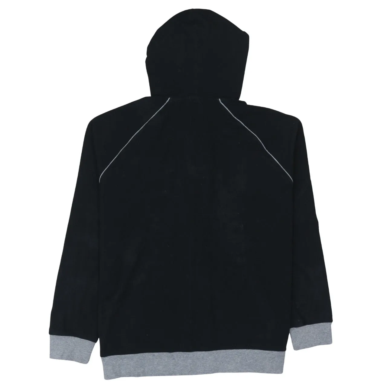 HUGO BOSS 90's Drawstring Pockets Full Zip Up Hoodie XLarge Black sold by Vintage Club product image thumbnail 2
