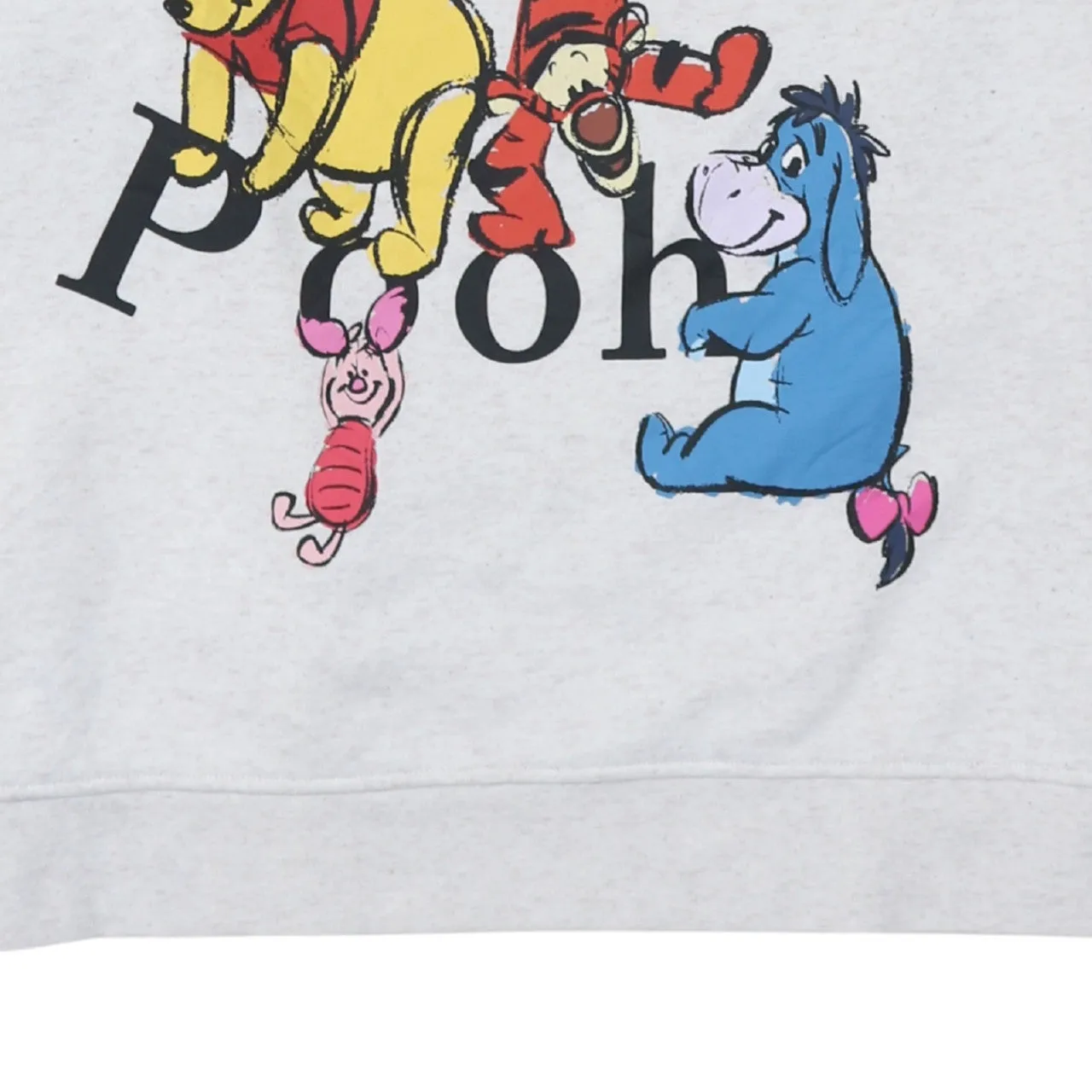 Disney 90's Winnie The Pooh & Friends Crew Neck Sweatshirt Medium White sold by Vintage Club product image thumbnail 4