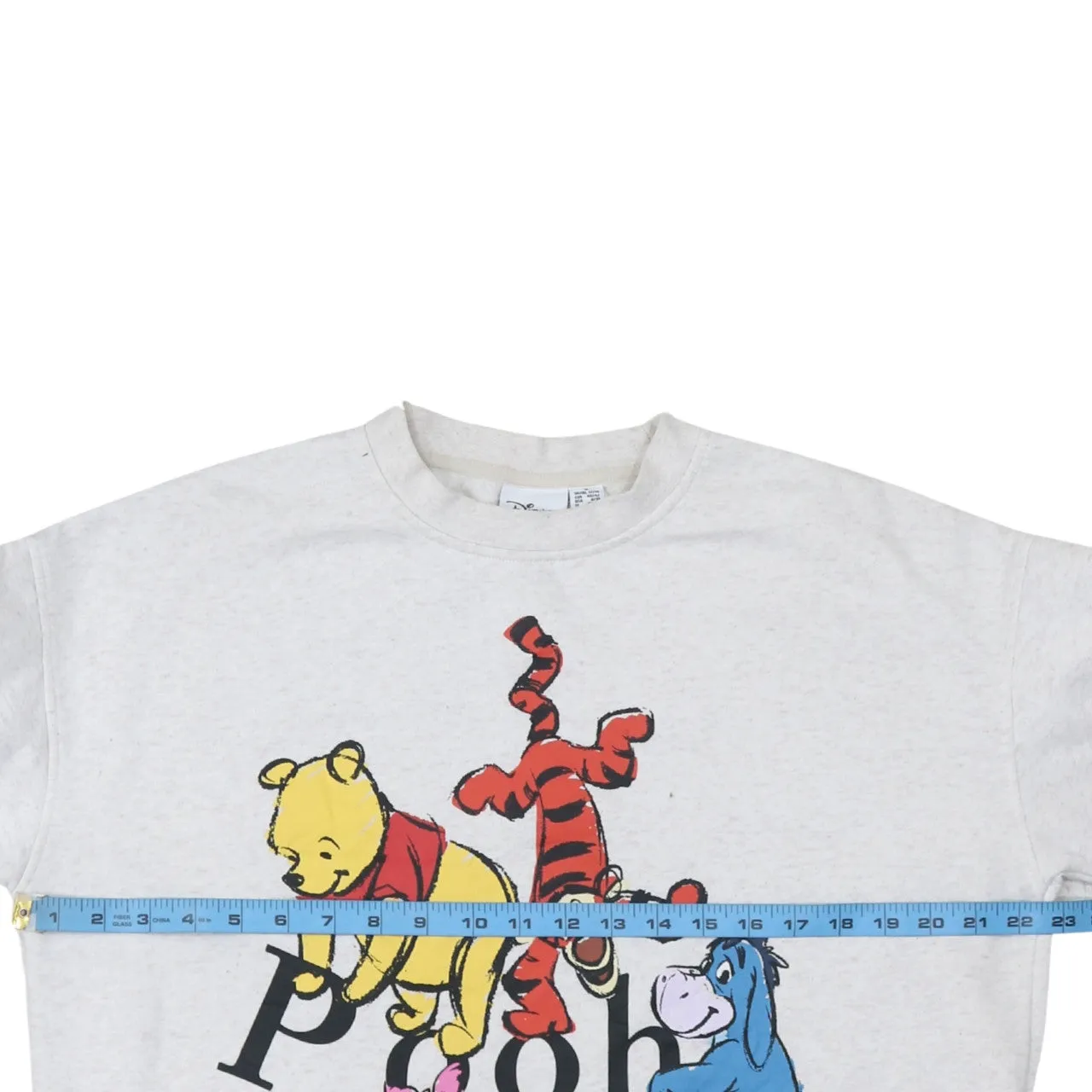 Disney 90's Winnie The Pooh & Friends Crew Neck Sweatshirt Medium White sold by Vintage Club product image thumbnail 5