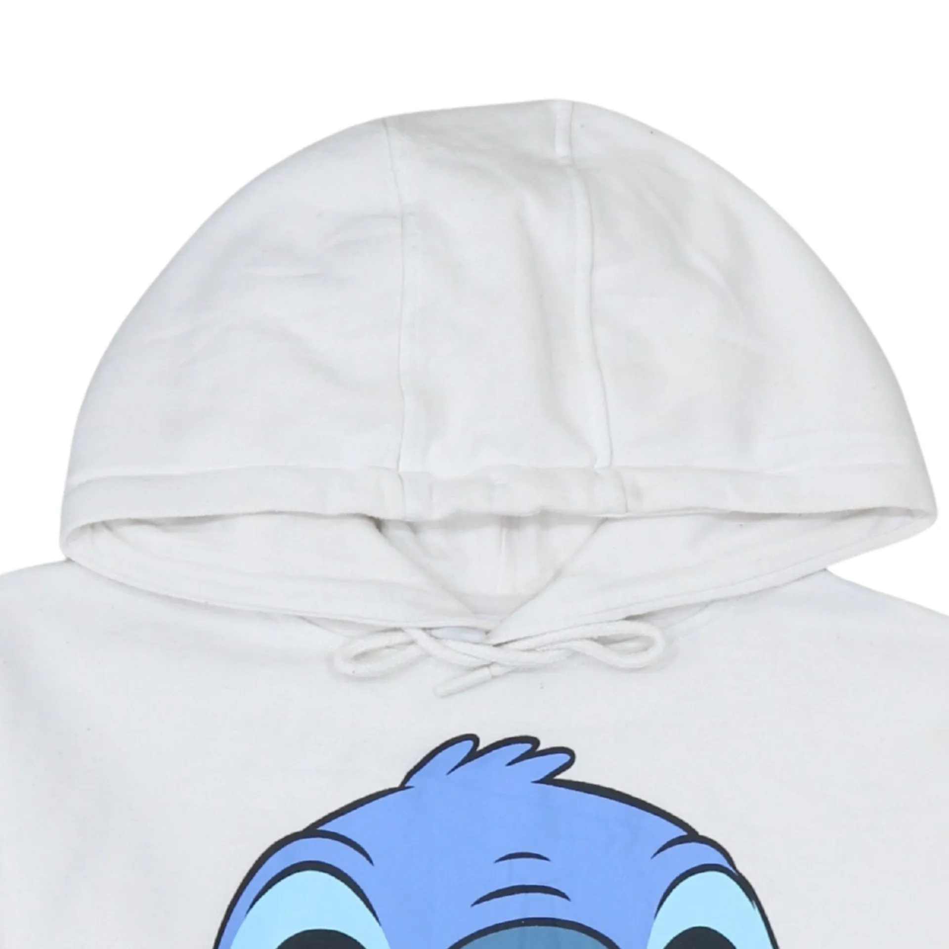 Disney 90's Stitch Pullover Hoodie XSmall White sold by Vintage Club product image thumbnail 3