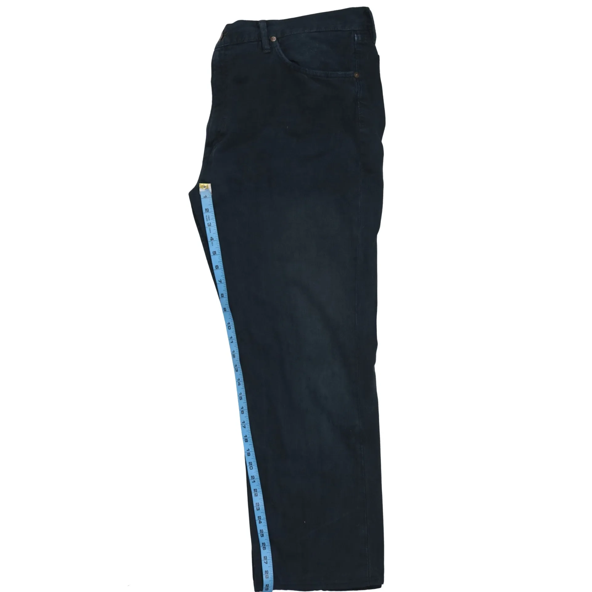 Polo Ralph Lauren 90's Lightwash Straight Leg Baggy Jeans / Pants 40 Navy Blue sold by Vintage Club product image thumbnail 5