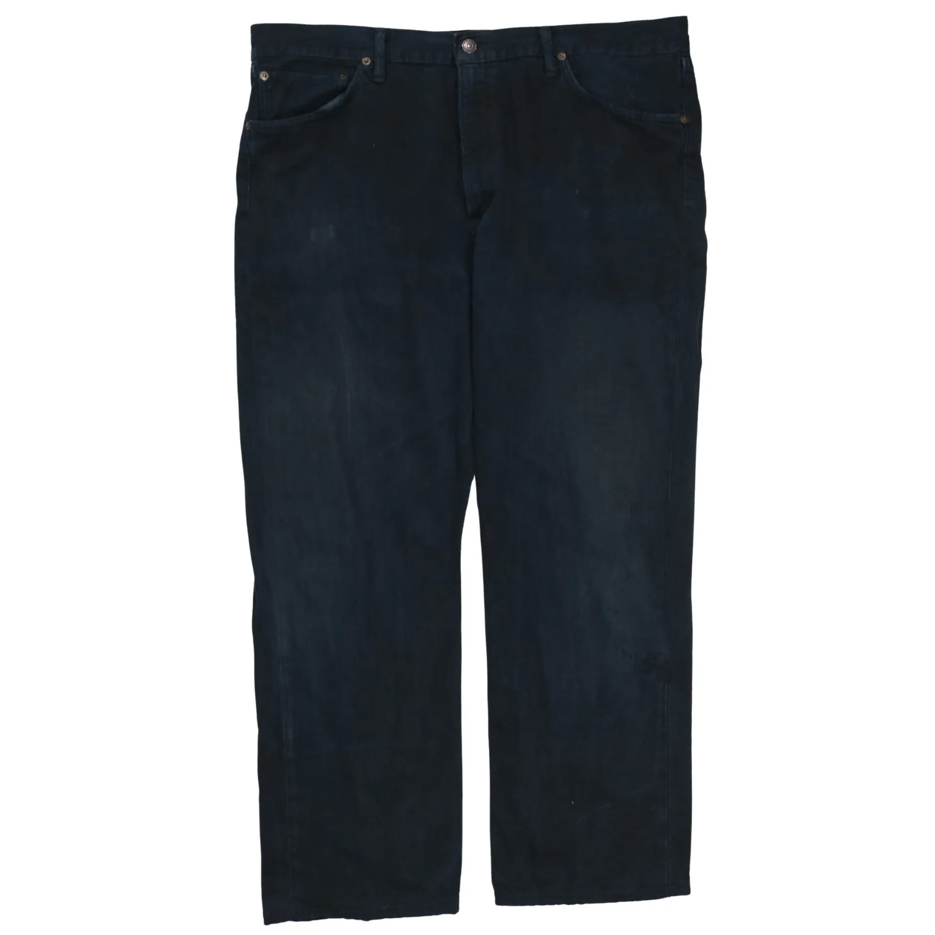 Polo Ralph Lauren 90's Lightwash Straight Leg Baggy Jeans / Pants 40 Navy Blue sold by Vintage Club product image thumbnail 2