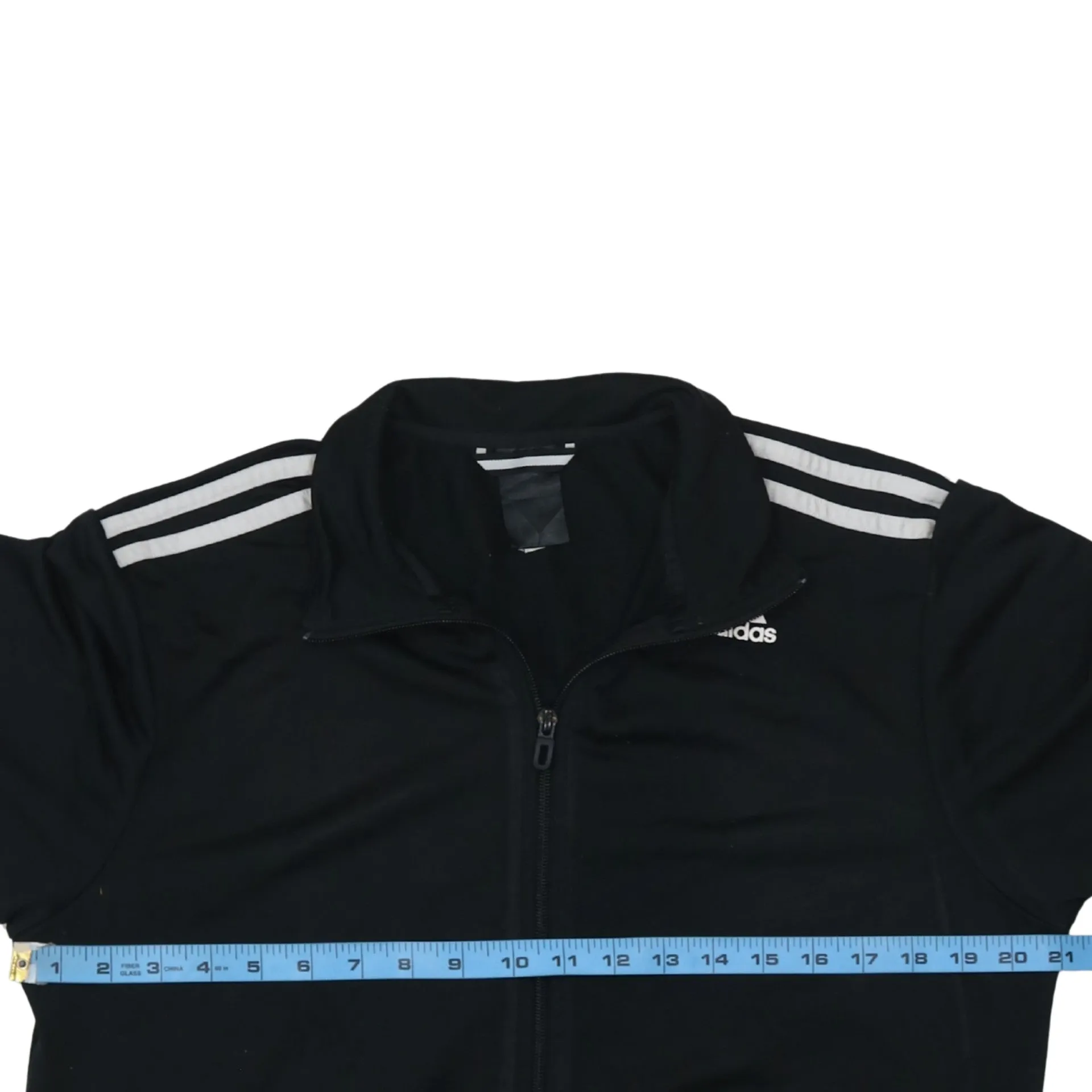 Adidas 90's Lightweight Full Zip Up Sweatshirt XLarge Black sold by Vintage Club product image thumbnail 5