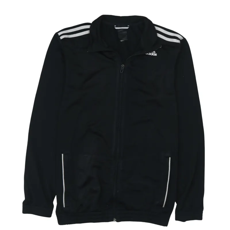 Adidas 90's Lightweight Full Zip Up Sweatshirt XLarge Black sold by Vintage Club