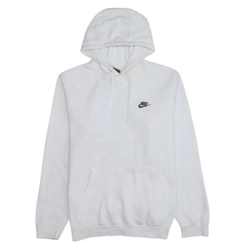 Nike 90's Swoosh Pullover Hoodie Large White sold by Vintage Club