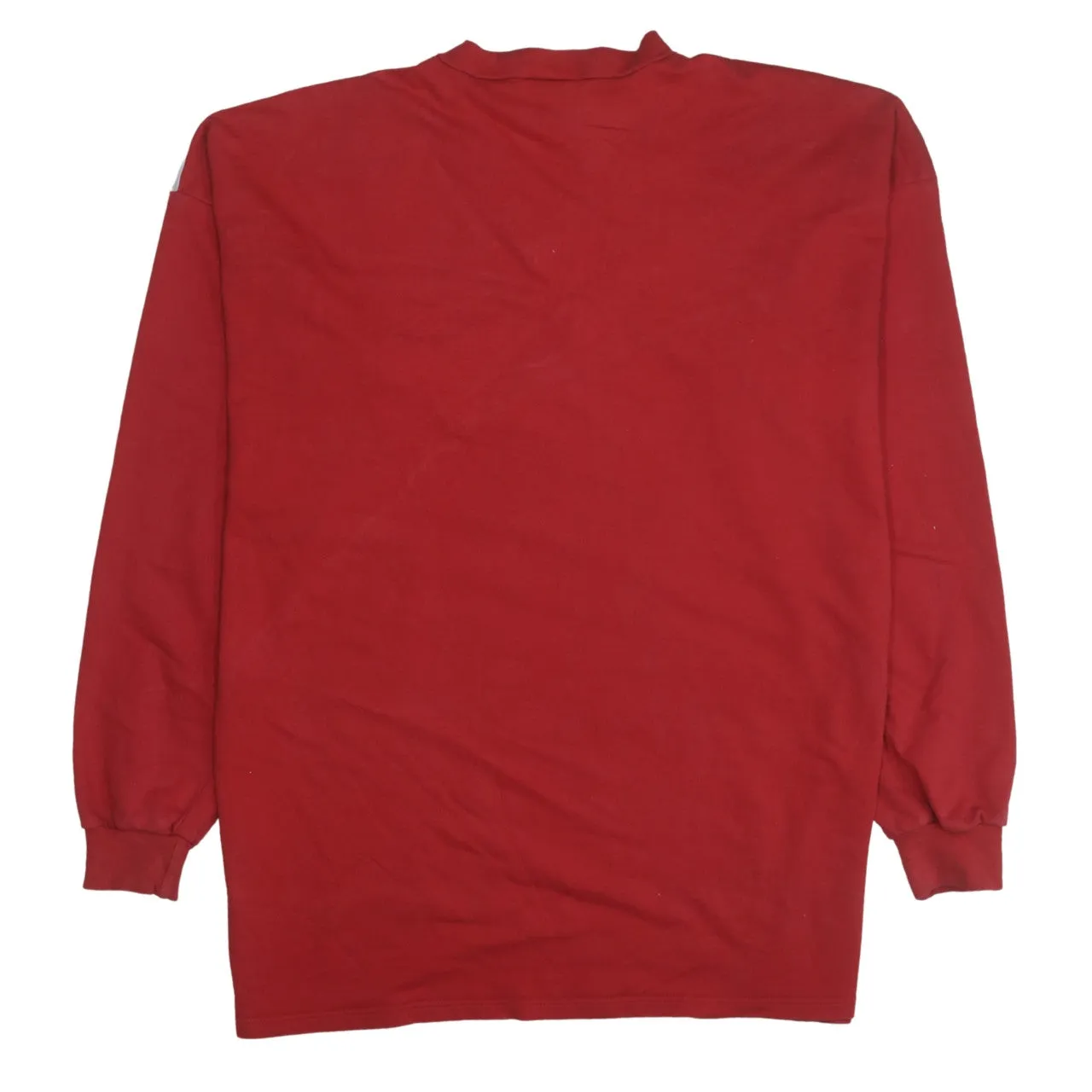 Reebok 90's Lightweight V Neck Sweatshirt XXLarge (2XL) Red sold by Vintage Club product image thumbnail 2
