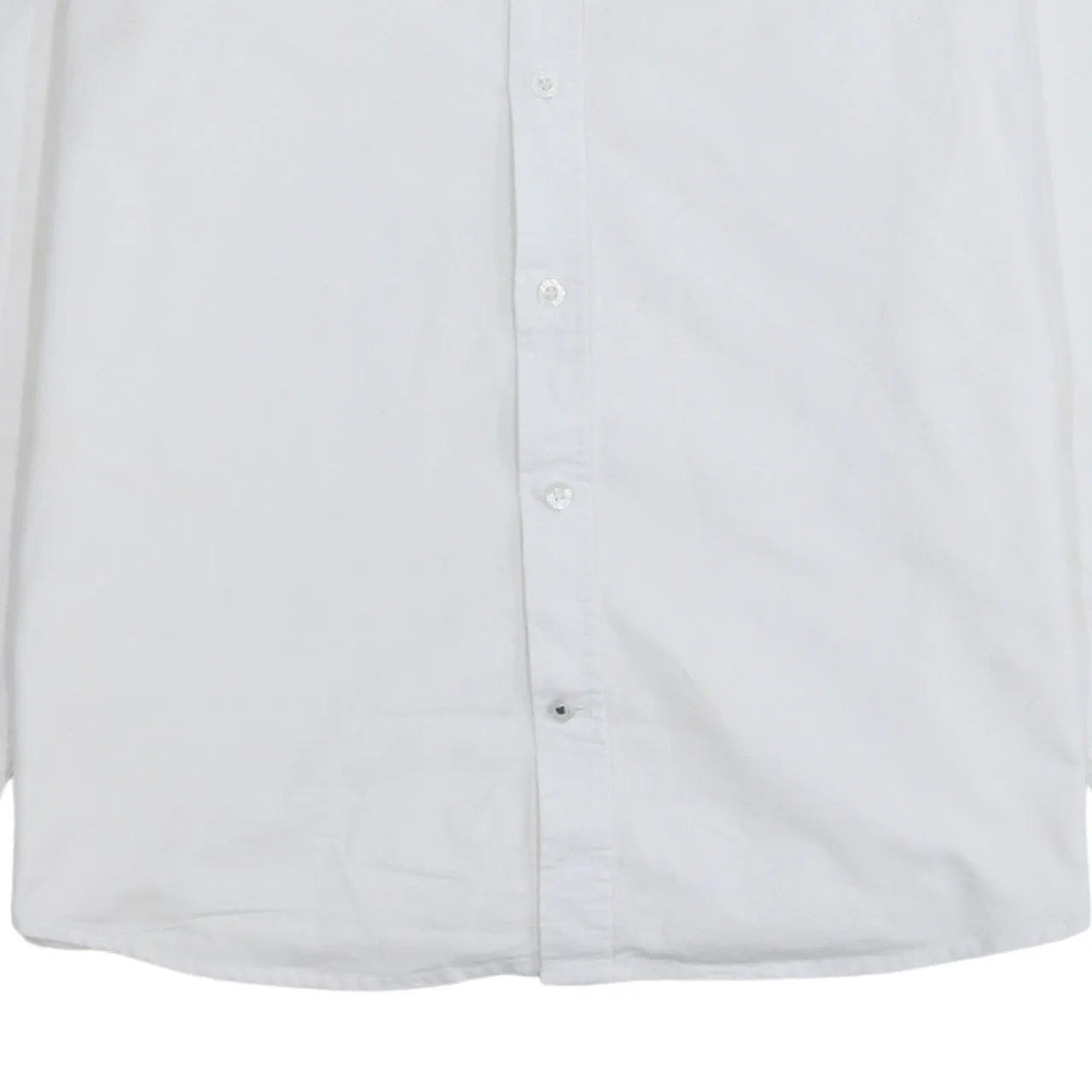 U.S Polo Assn 90's Long Sleeve Button Up Shirt Large White sold by Vintage Club product image thumbnail 4