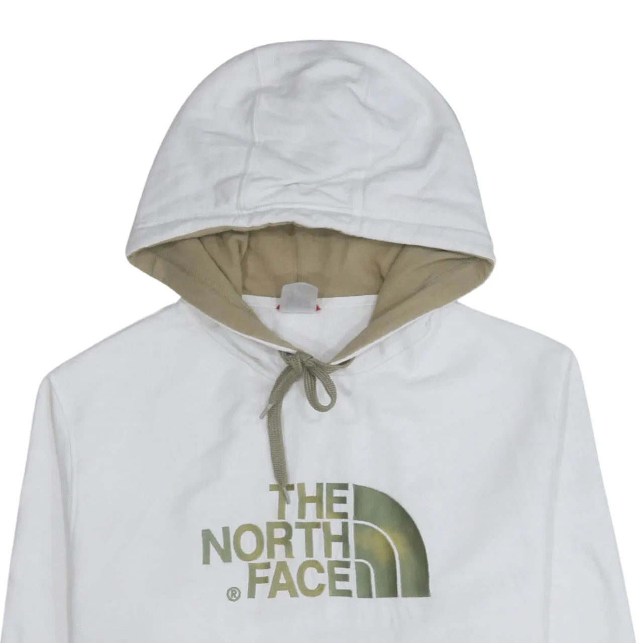The North Face 90's Spellout Pullover Hoodie Large White sold by Vintage Club product image thumbnail 3