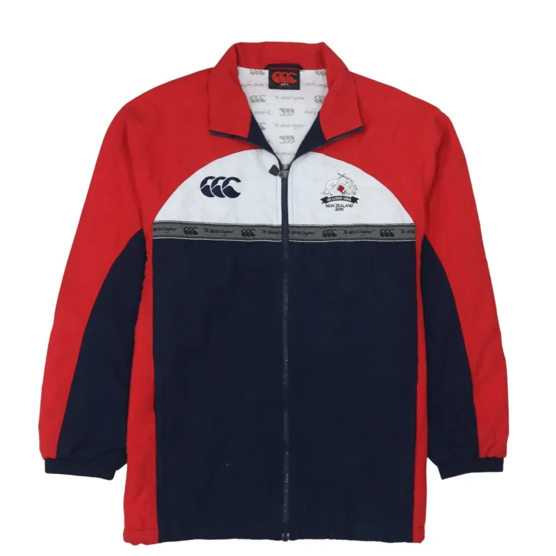 CANTERBURY 90's Lightweight Full Zip Up Sweatshirt Small Navy Blue made by Vintage Club