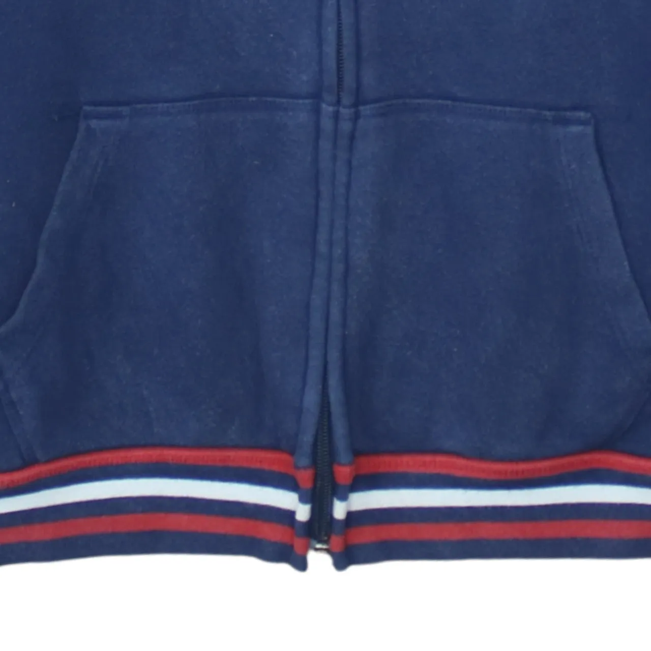 Gap 90's Spellout Full Zip Up Hoodie Large Navy Blue sold by Vintage Club product image thumbnail 4