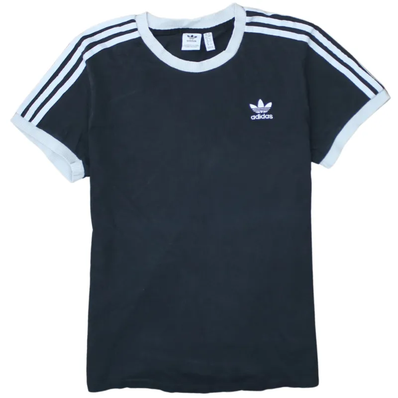 Adidas 90's Short Sleeves Crew Neck T Shirt Large Black sold by Vintage Club
