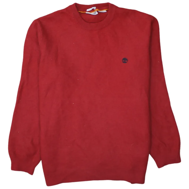 Timberland 90's Lightweight Crew Neck Sweatshirt XXLarge (2XL) Red made by Timberland