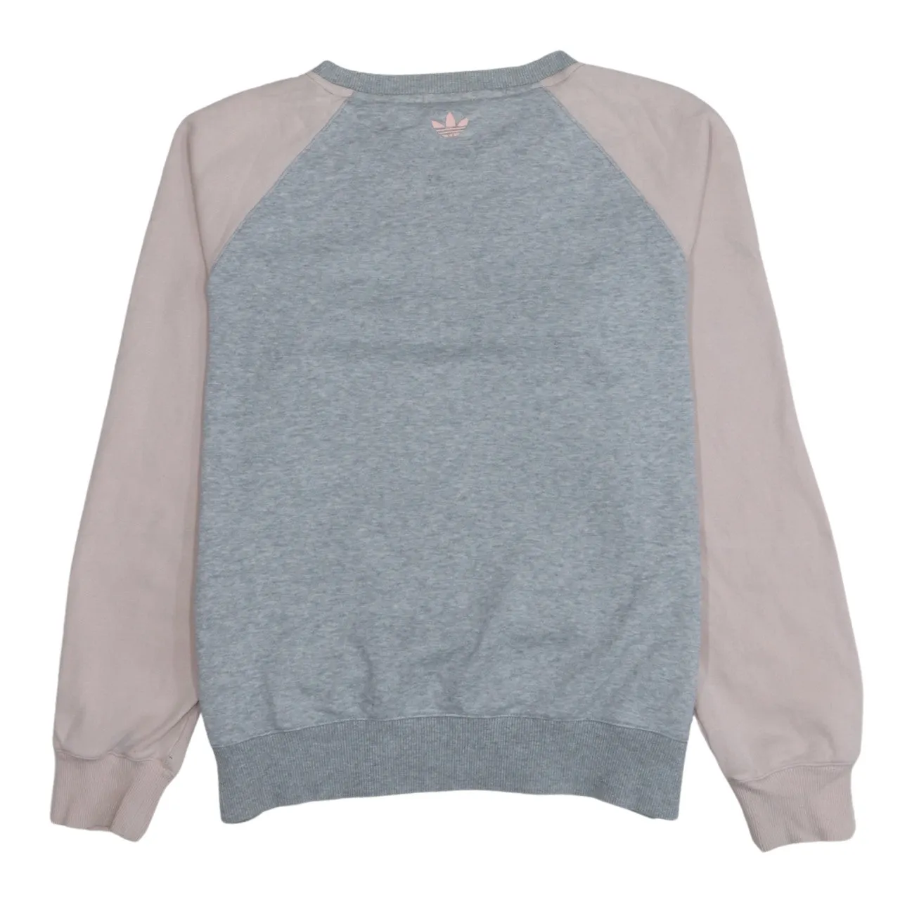 Adidas 90's Spellout Crew Neck Sweatshirt Medium Grey sold by Vintage Club product image thumbnail 2