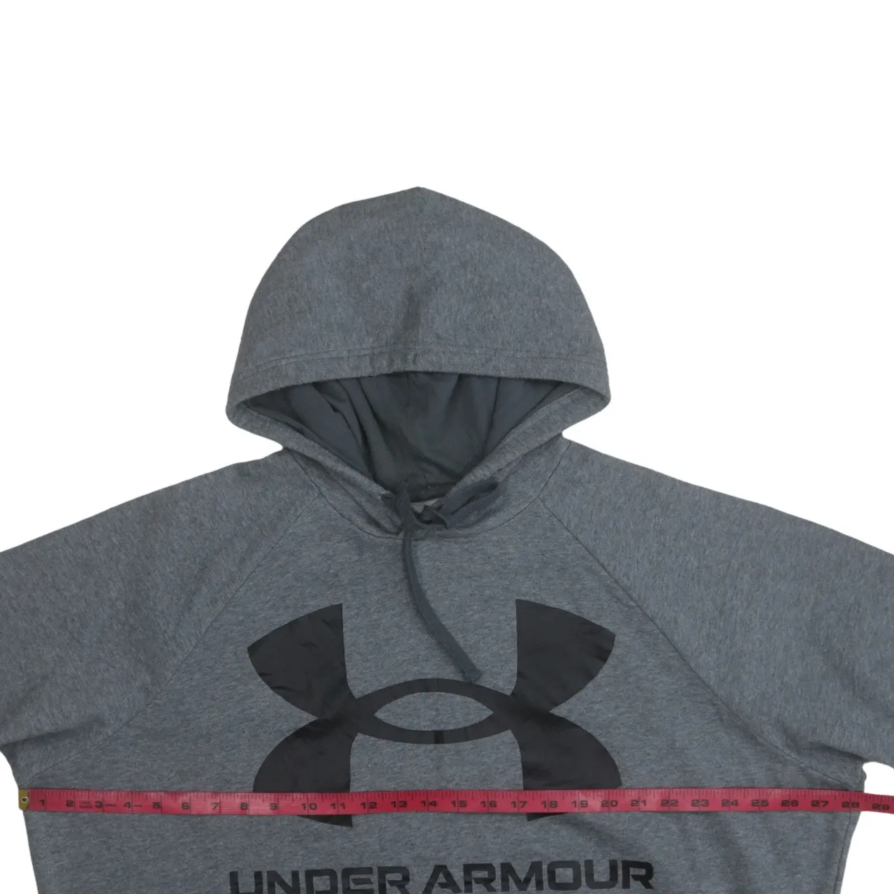 Under Armour 90's Spellout Pullover Hoodie XXLarge (2XL) Grey sold by Vintage Club product image thumbnail 5