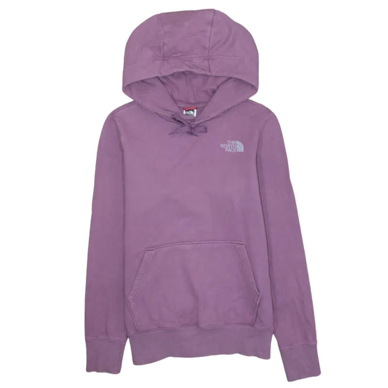 The North Face 90's Drawstring Pockets Pullover Hoodie Small Purple made by The North Face