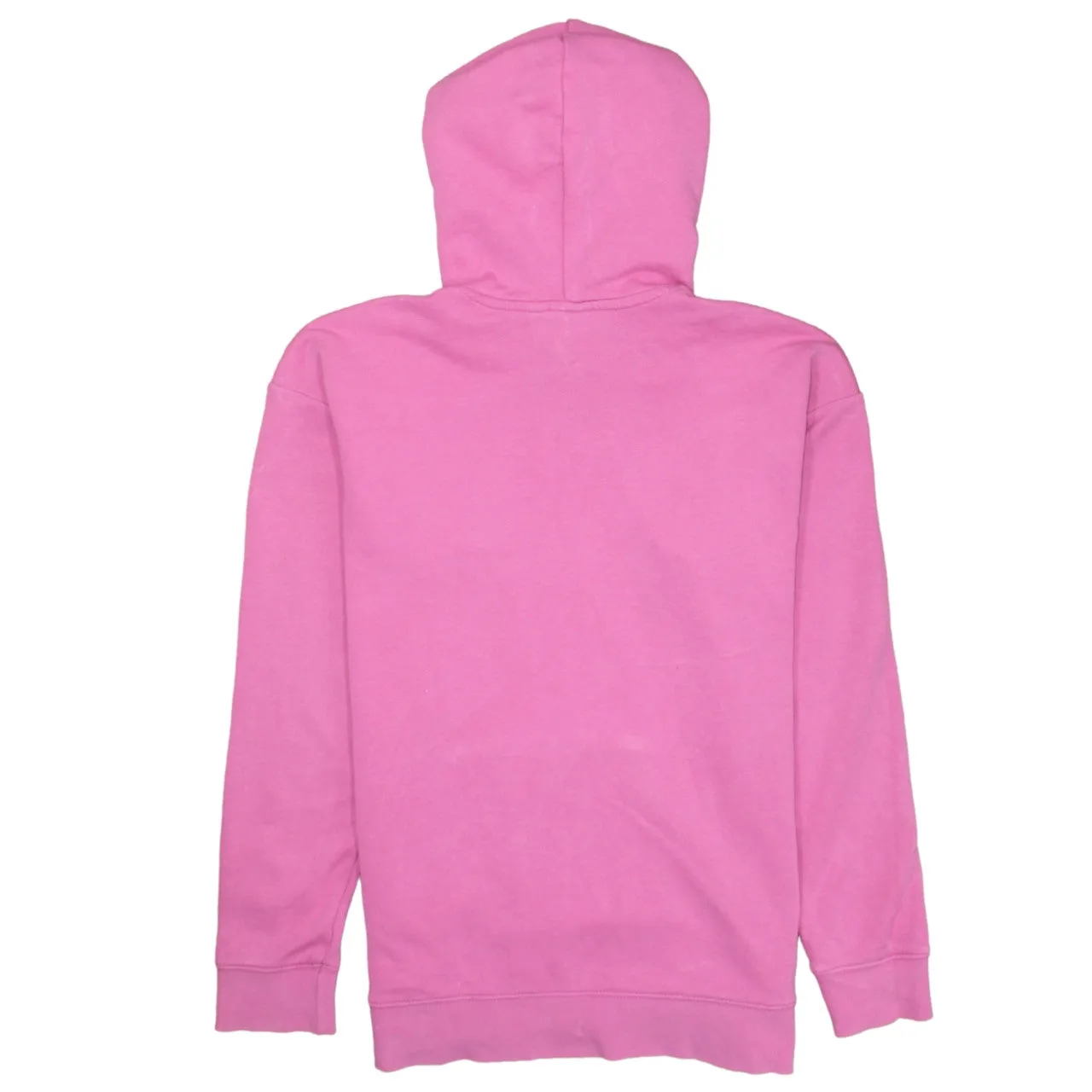 Adidas 90's Drawstring Pockets Pullover Hoodie Small Pink sold by Vintage Club product image thumbnail 2
